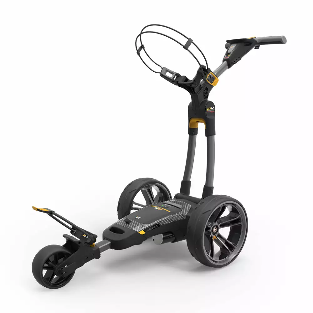 Powakaddy CT8 GPS Gun Metal Lithium 2023 Electric Golf Trolley + Free - Image 7