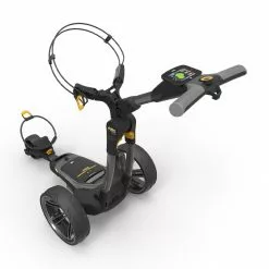 Powakaddy CT8 GPS Gun Metal Lithium 2023 Electric Golf Trolley + Free