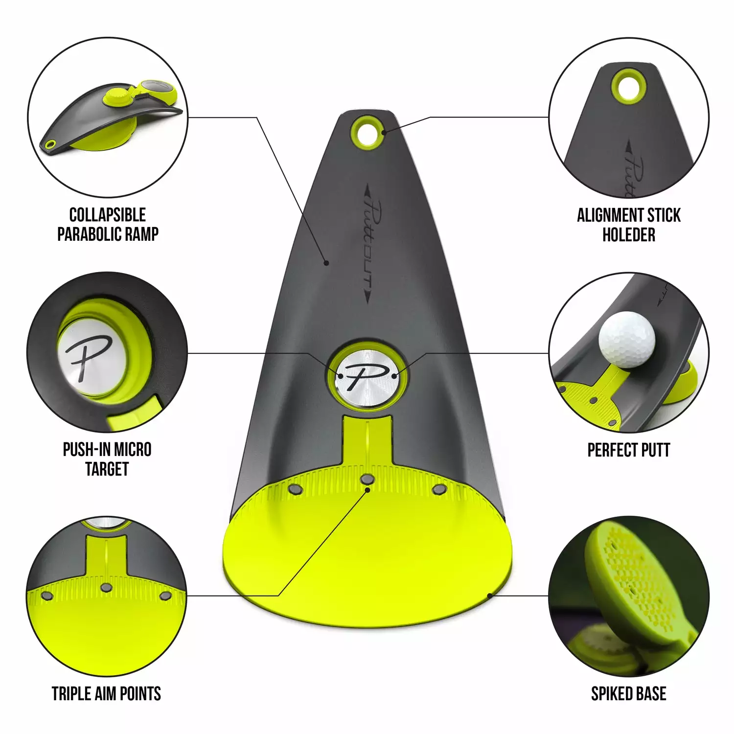 PuttOut Golf Premium Pressure Putt Trainer - Image 2