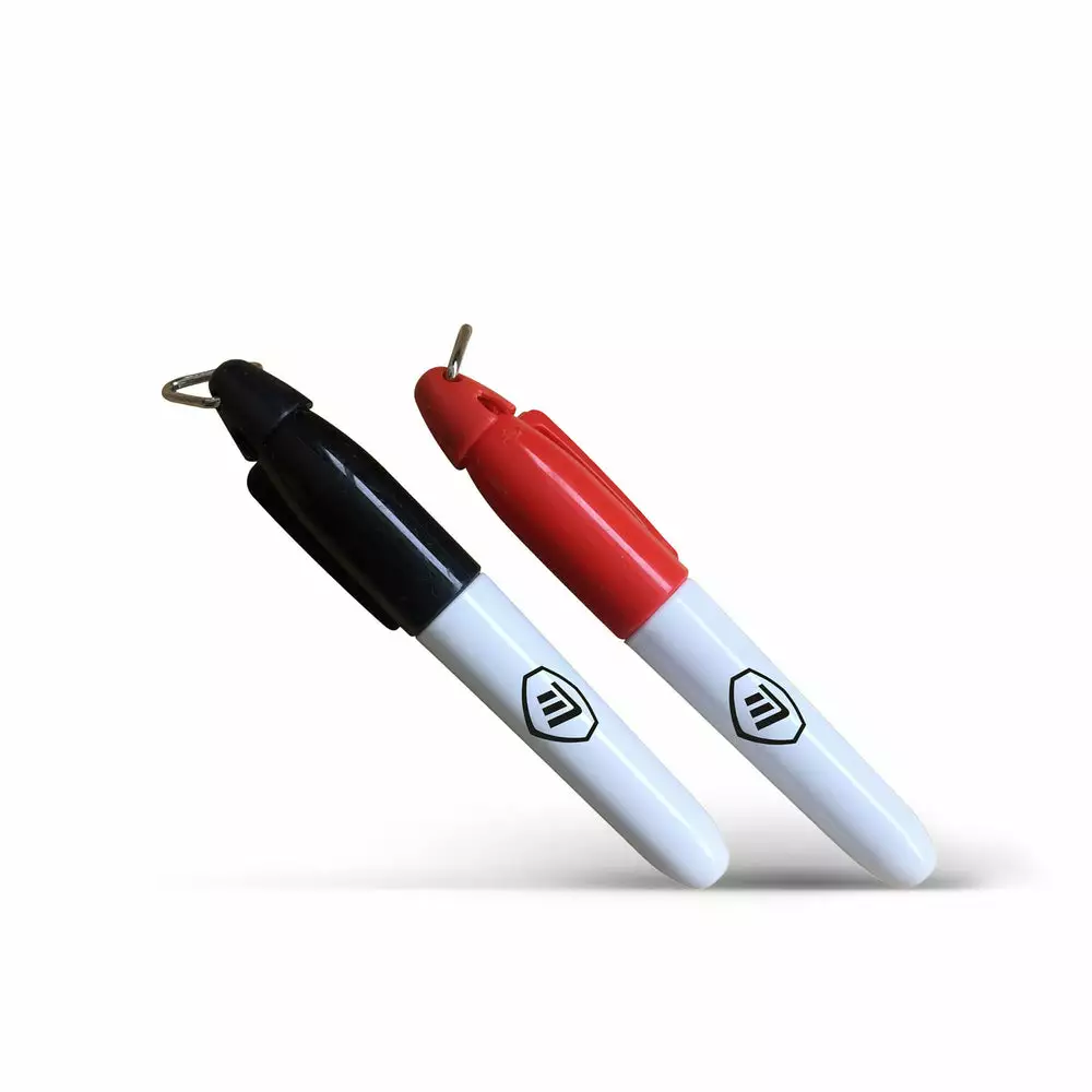 Masters Golf Waterproof Ball Marker Pens 2 Pack