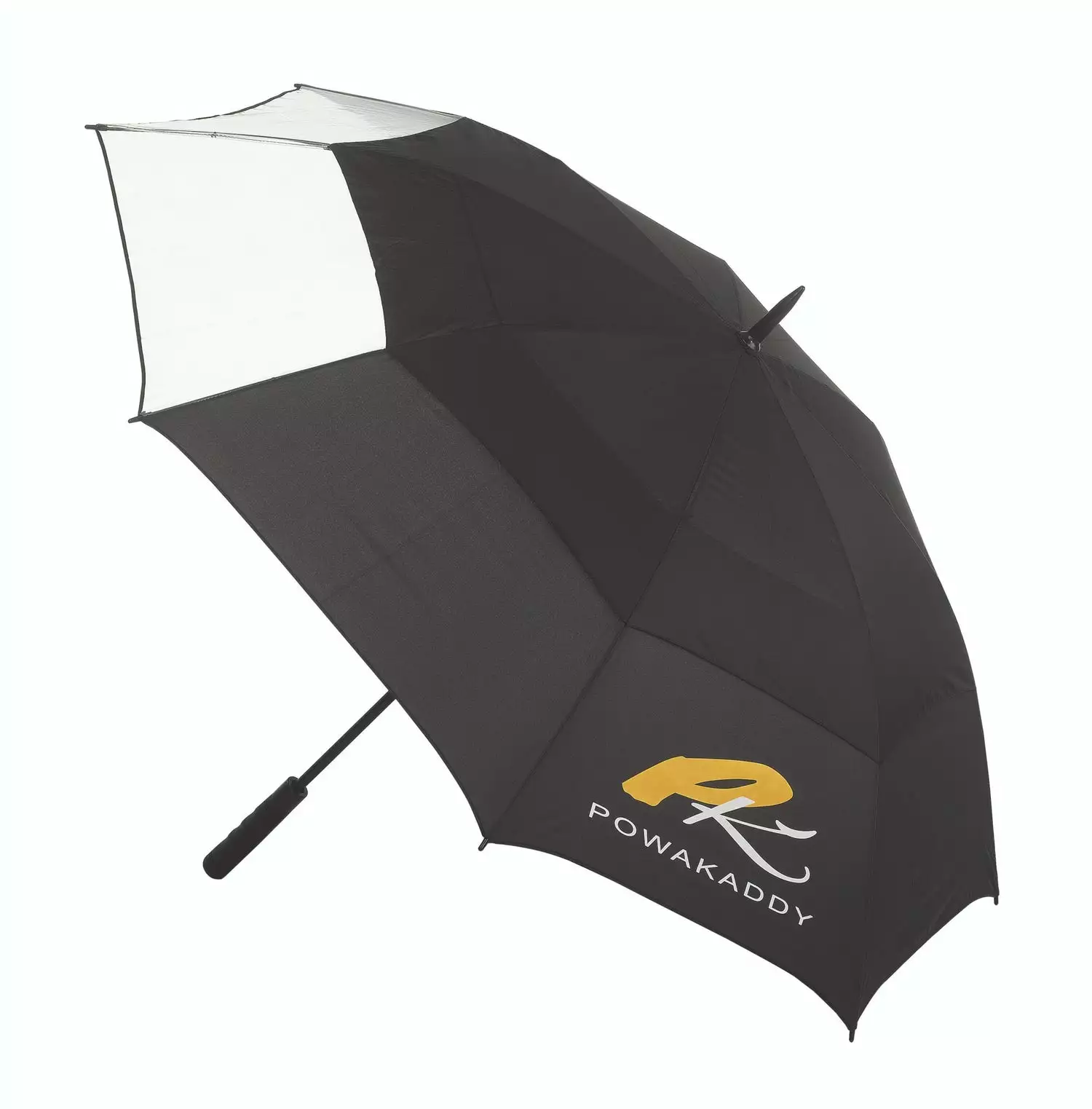 PowaKaddy Automatic Double Canopy Clearview Golf Umbrella