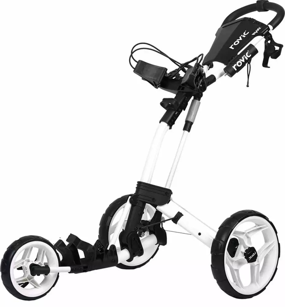 Clicgear Rovic RV2L Lite 3 Wheeled Push Golf Trolley - Image 2